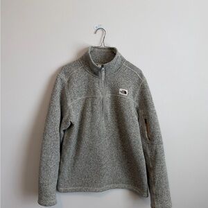 The North Face Men’s Gordon Lions Tan Heather Half-Zip Pullover Fleece